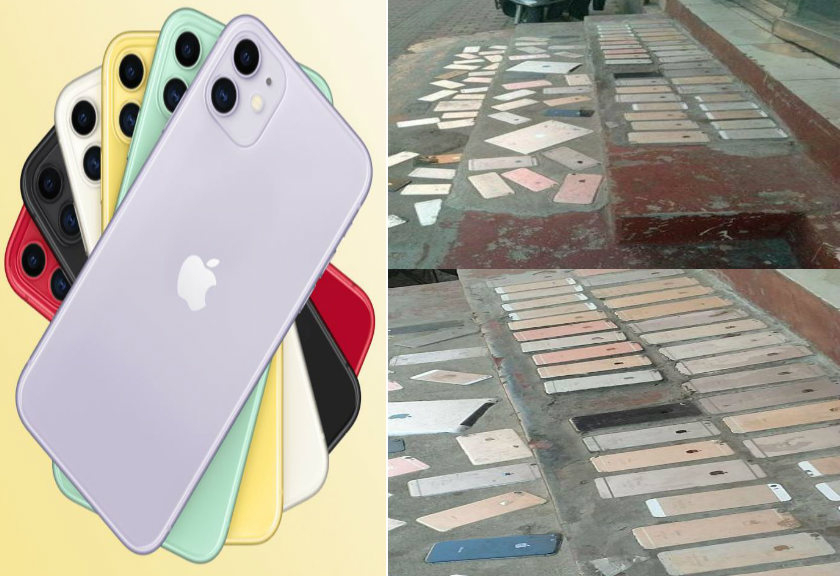 Duh Sultan Mah Bebas Puluhan iPhone Hanya Untuk Hiasi Lantai Keramik