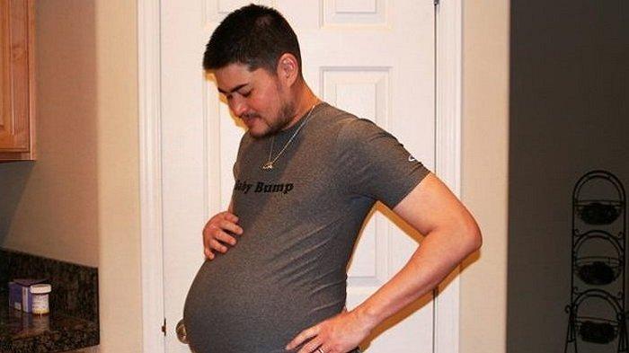 viral pria hamil 9 bulan